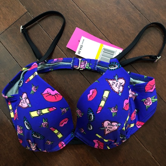 Betsey Johnson 3 piece Bikini - Picture 7 of 8